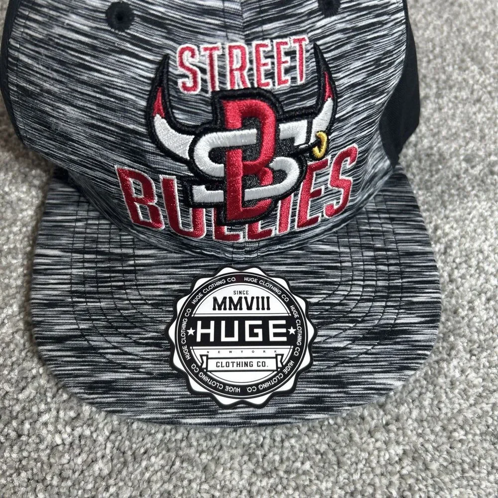 Chicago Bulls Huge Headwear Hat Street Bullies Since 2006 Snapback Adjustable